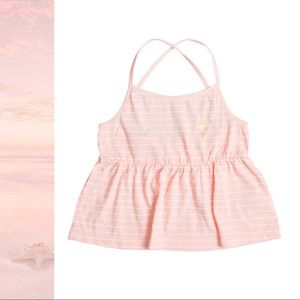 🌕 SOLD. 🦩 ROXY Girl’s Tank in Peach